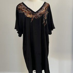 CV by Cynthia Vincent Tunic Cover-Up Size XL
